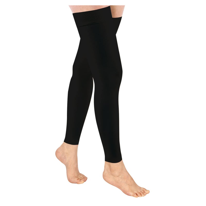 Ktinnead Thigh High Compression Stockings Footless 2030mmHg for Men Women
